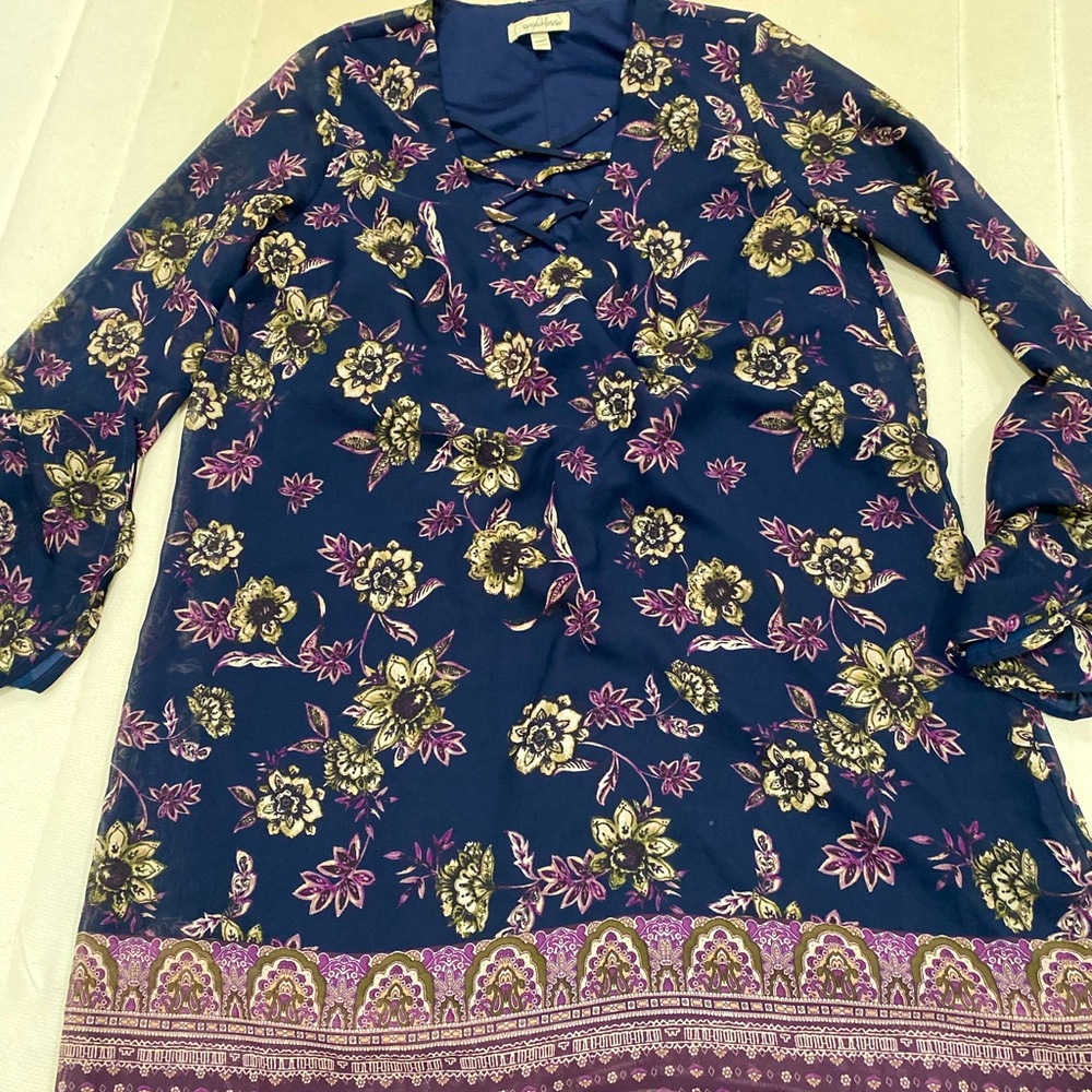 Long sleeved flowy dress from Nordstrom, Size Large